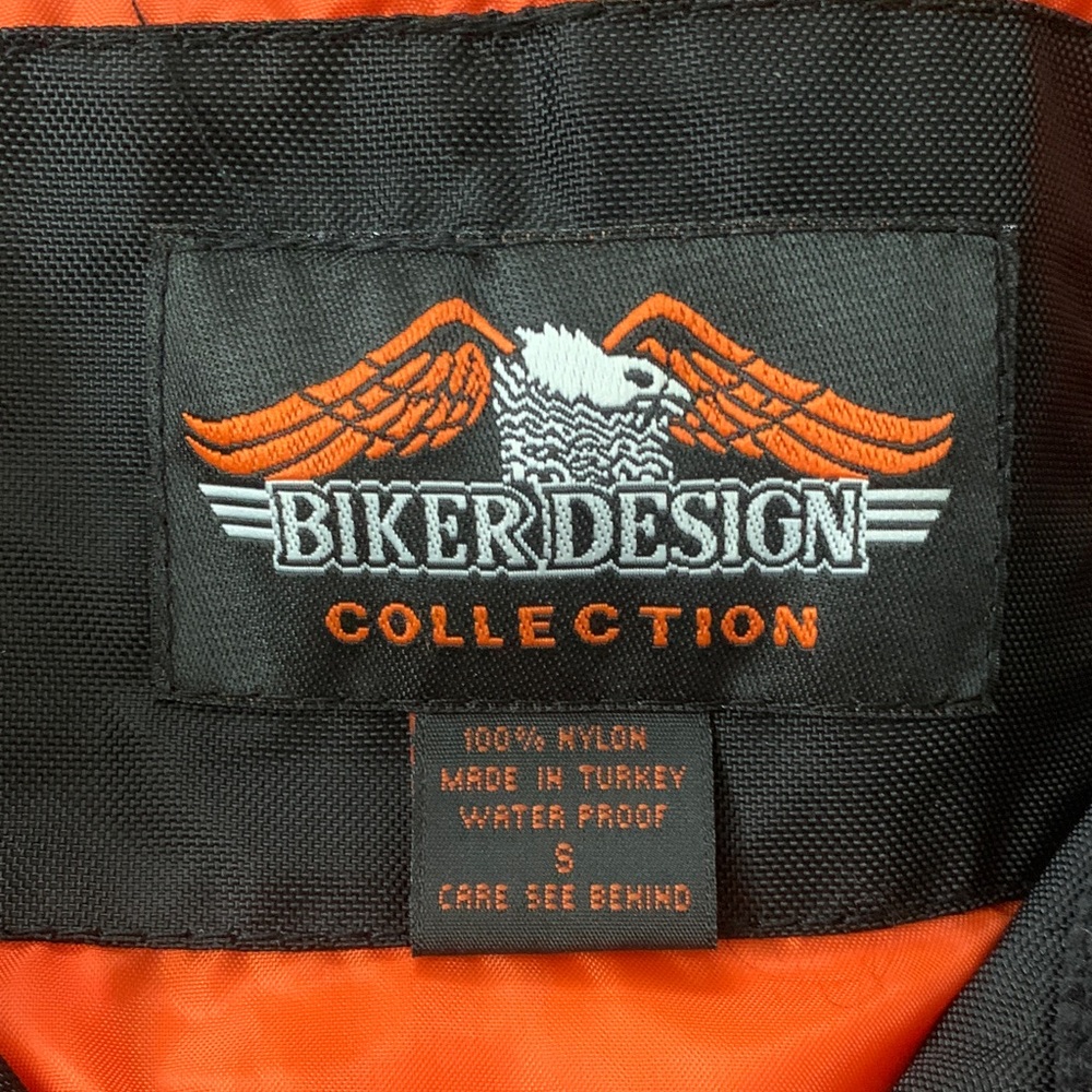 Child’s Black and Orange Jacket with White Stripe - Picture 2 of 10